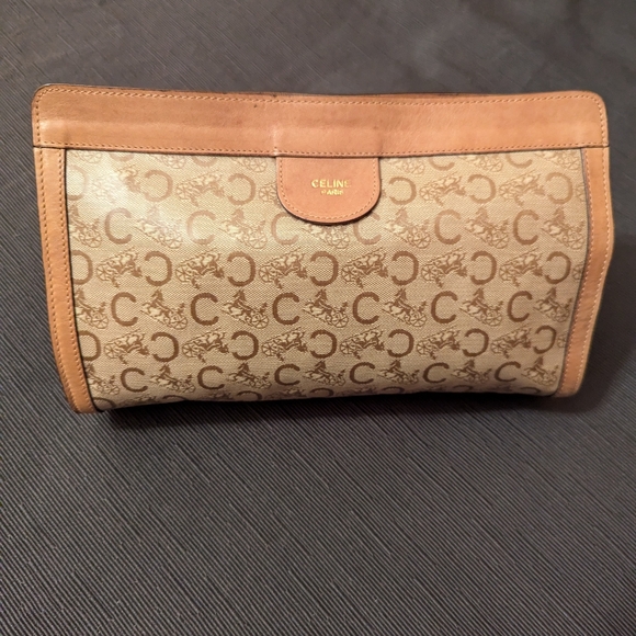 Celine Tan and Brown Women's Bag/Pouch - Picture 1 of 8